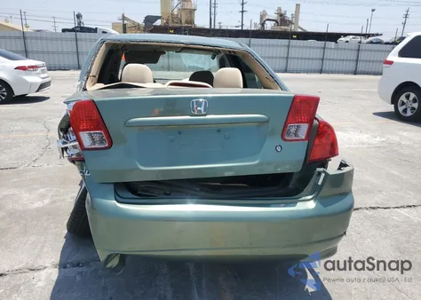 2004 Honda Civic Dx Vp из США, поврежденный, VIN 2HGES16314H585553